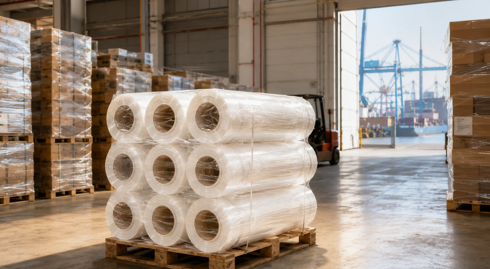 LLDPE Stretch Film Exporter Spain — Greenstrix Supply